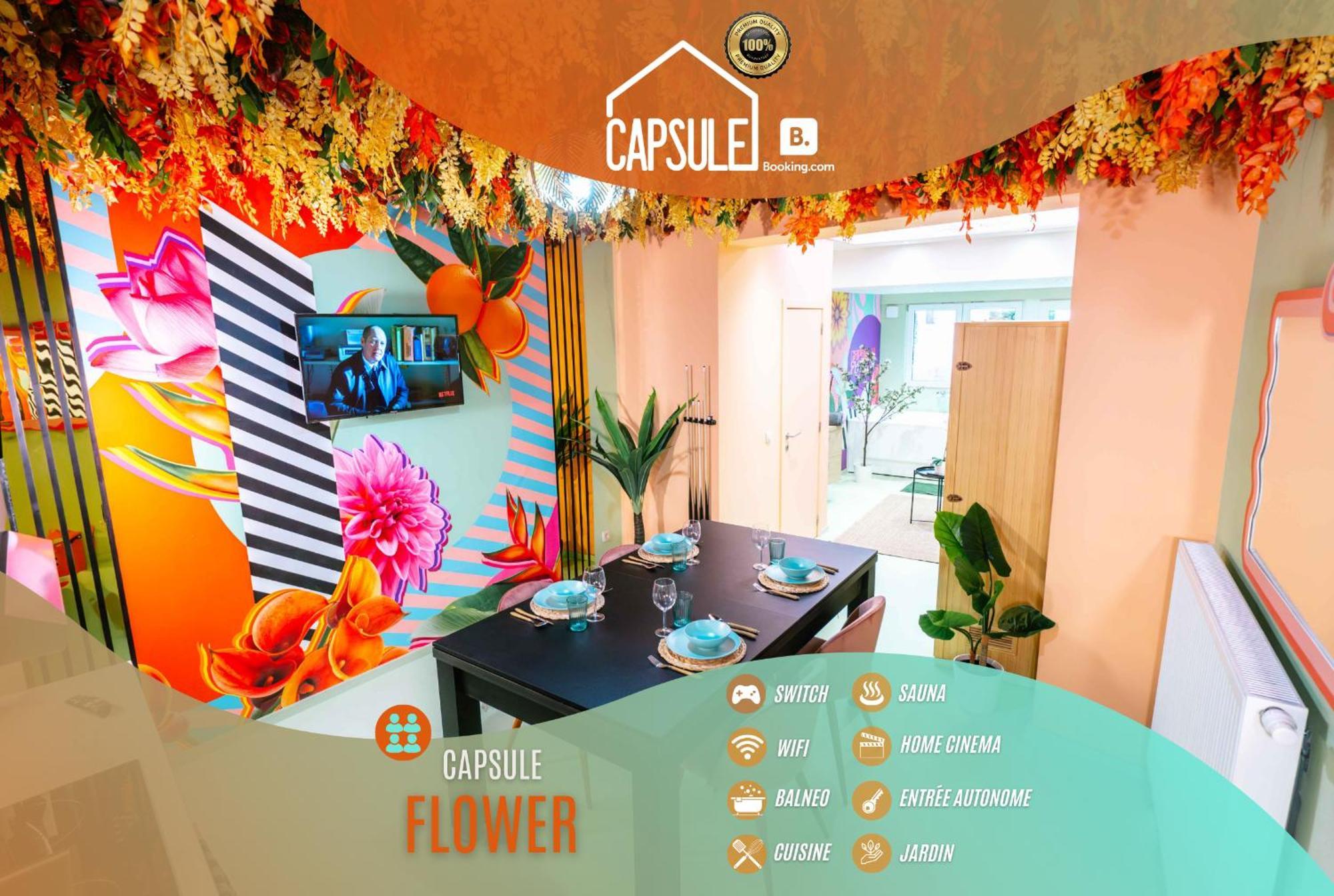 Capsule Flower - Balneo - Cinema - Billard - Nintendo Switch - Mons Centre Esterno foto
